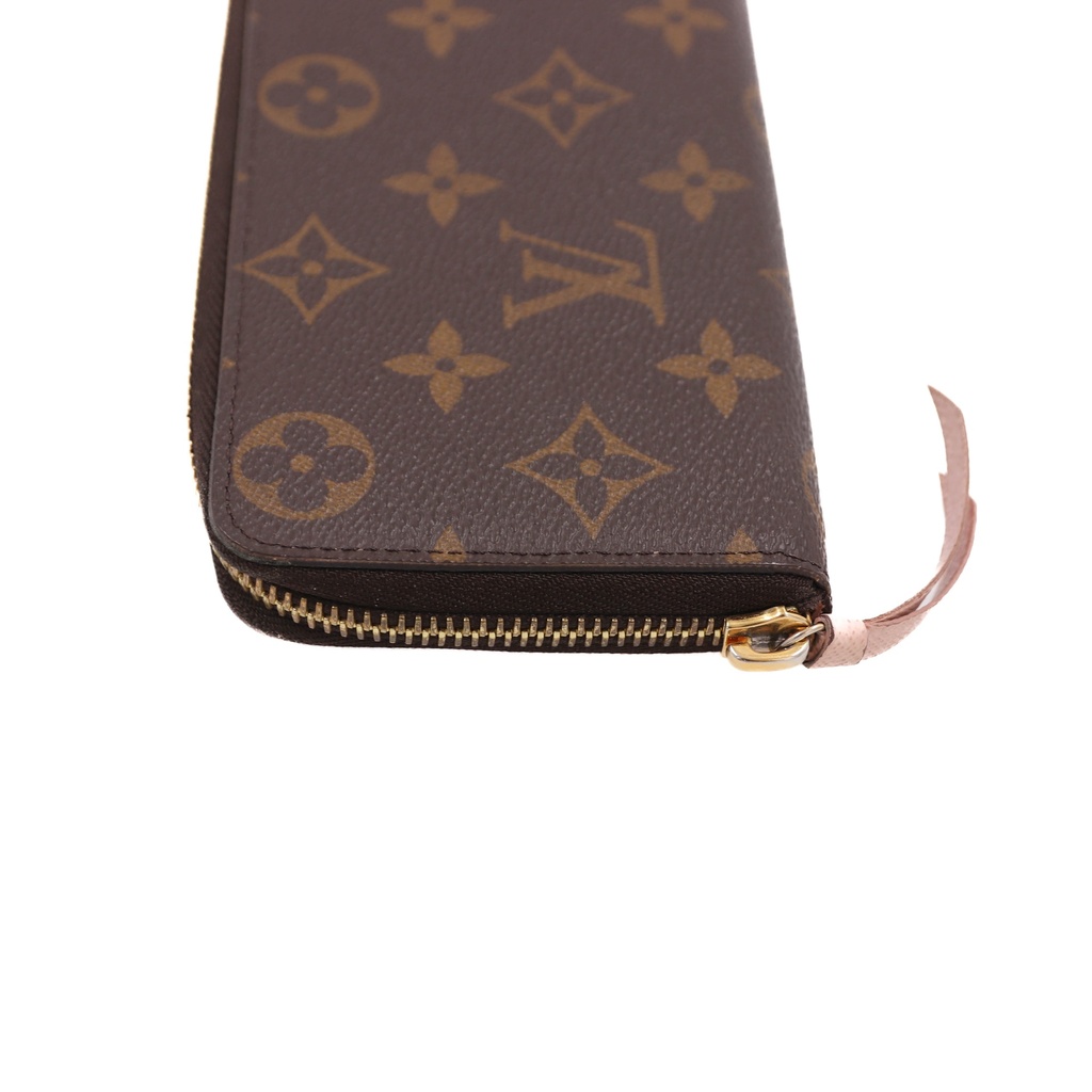 Louis Vuitton Monogram Zippy Wallet Rose