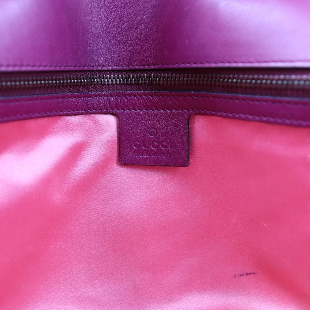 Gucci GG Marmont Medium Purple Velvet Shoulder Bag
