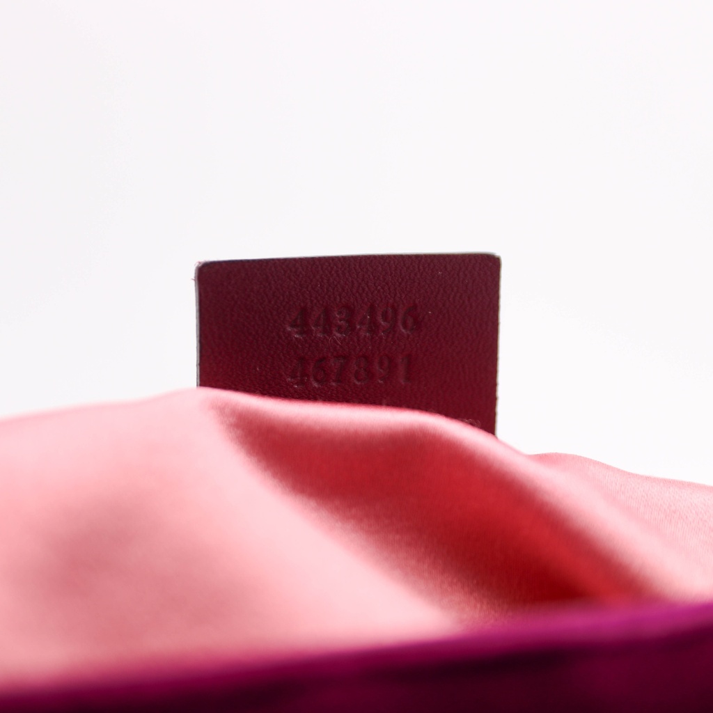 Gucci GG Marmont Medium Purple Velvet Shoulder Bag