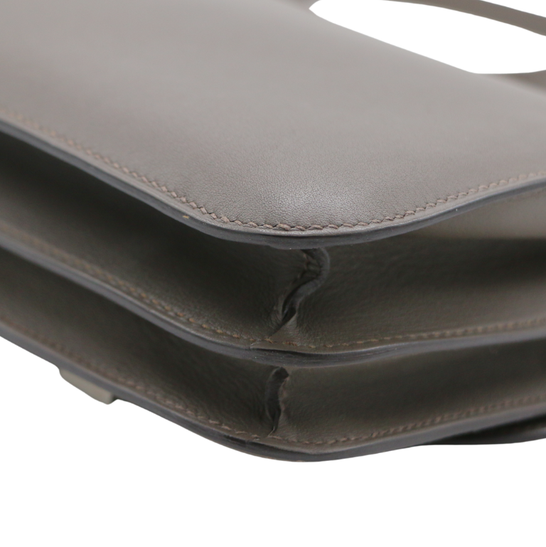 Hermès Mini Constance 18 Shoulder Bag Grey