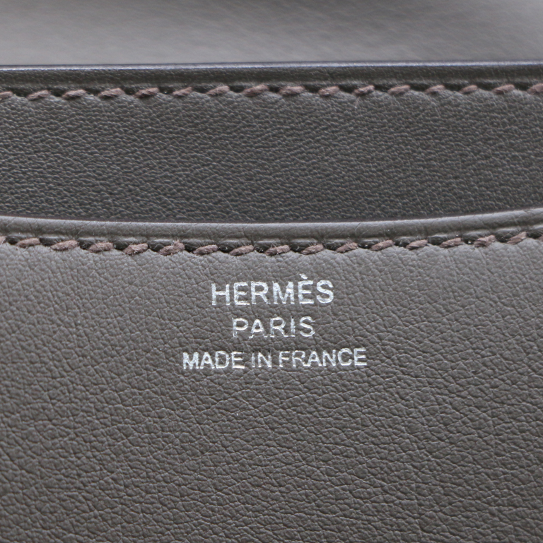 Hermès Mini Constance 18 Shoulder Bag Grey