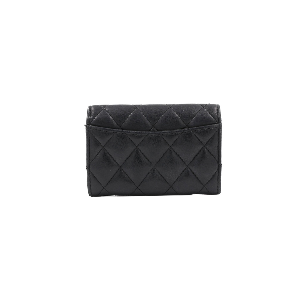 Chanel Classic Card Holder Wallet Black