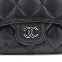 Chanel Classic Card Holder Wallet Black