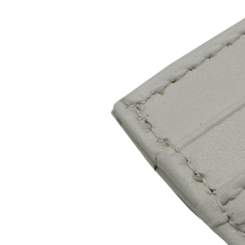 Gucci GG Matelasse Chevron Marmont Card Case White 443127