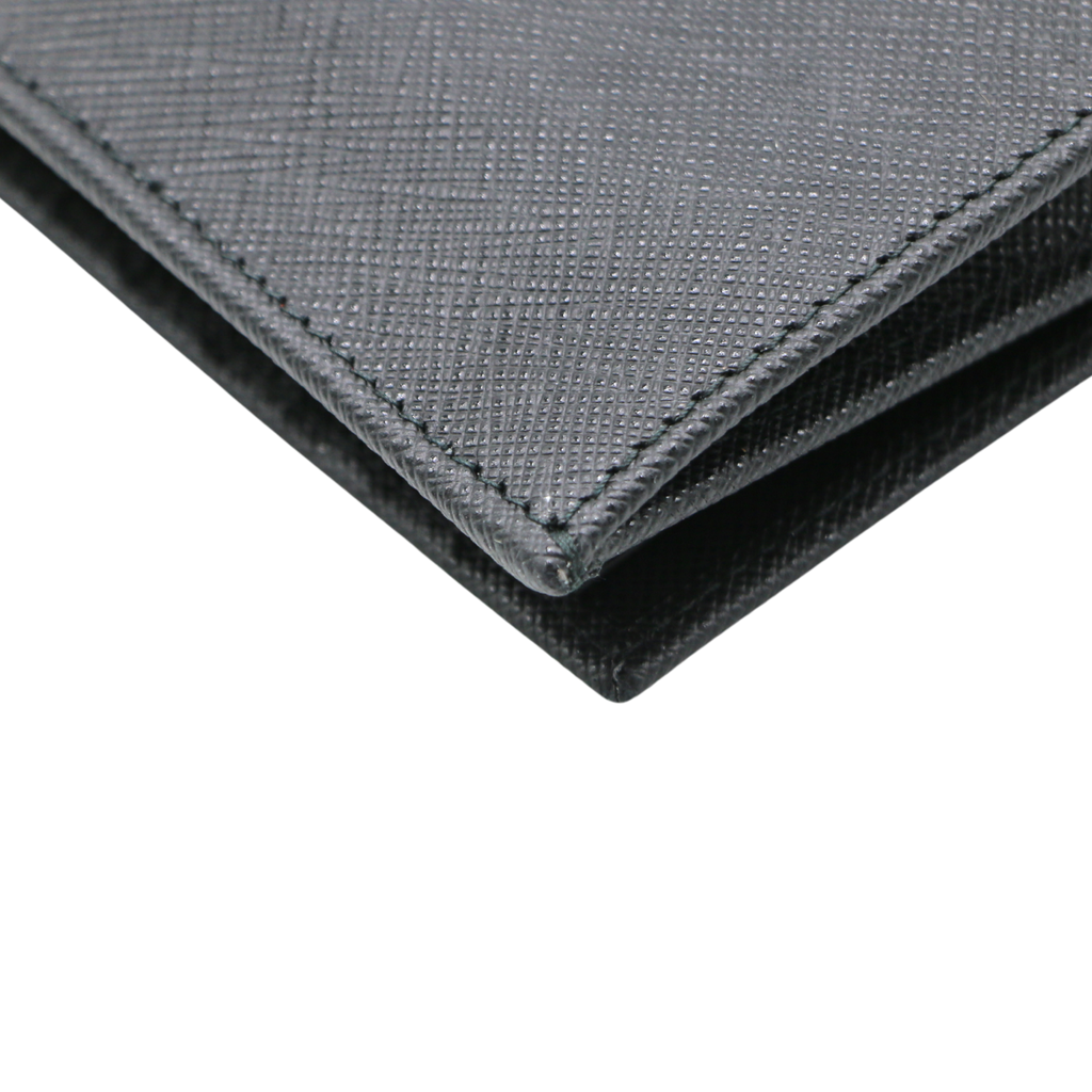Prada Saffiano Long Folded Wallet