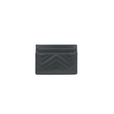 Gucci GG Matelasse Chevron Marmont Card Case Black 443127