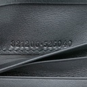 Gucci GG Emblem Bi-Fold Wallet In Black Fabric 821206