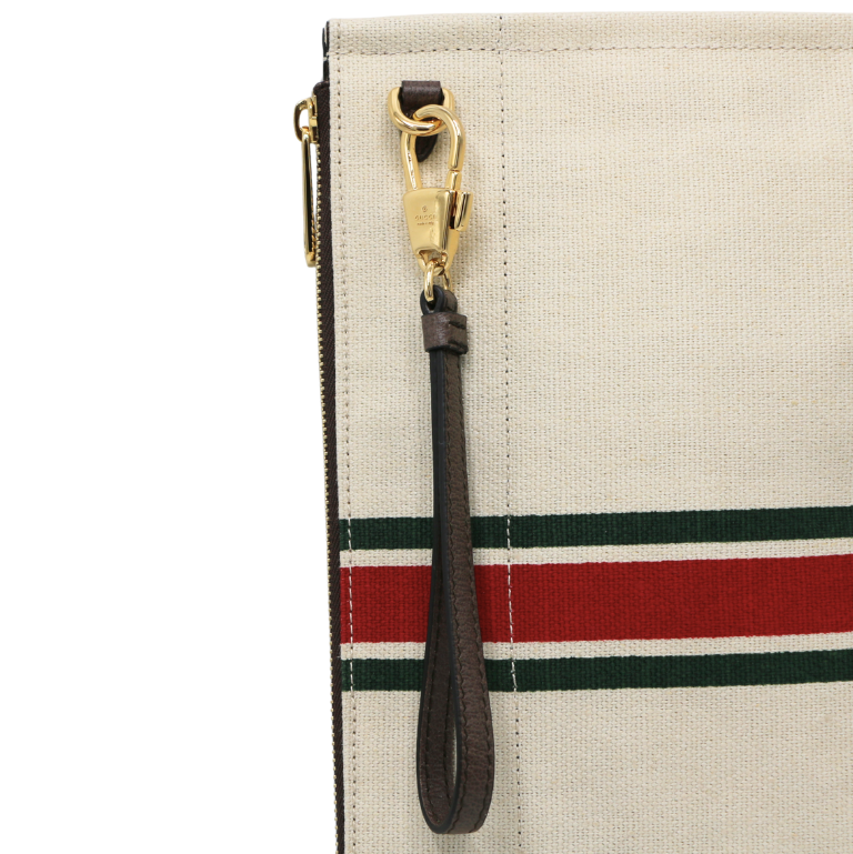 Gucci Canvas Beige Pouch 657592