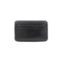 Gucci Vitello Palmellato Lux Crystal Medium Rajah Shoulder Bag Black