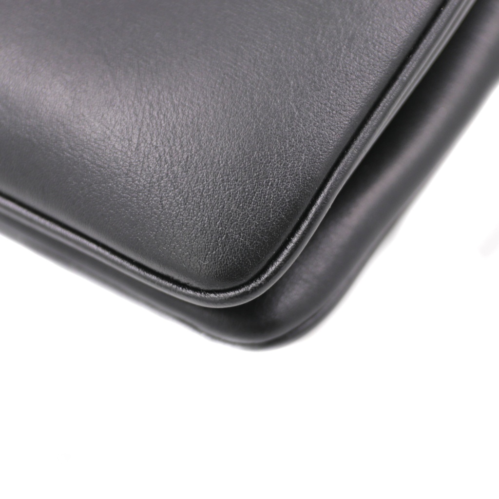 Gucci Vitello Palmellato Lux Crystal Medium Rajah Shoulder Bag Black