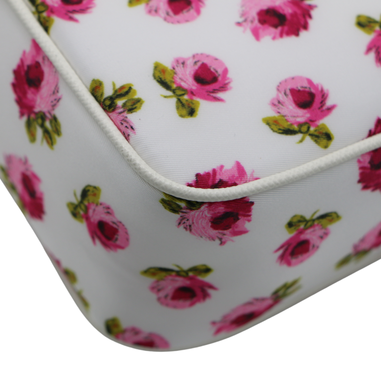 Prada Re-Edition Hobo Bag Tessuto Nylon Floral Mini