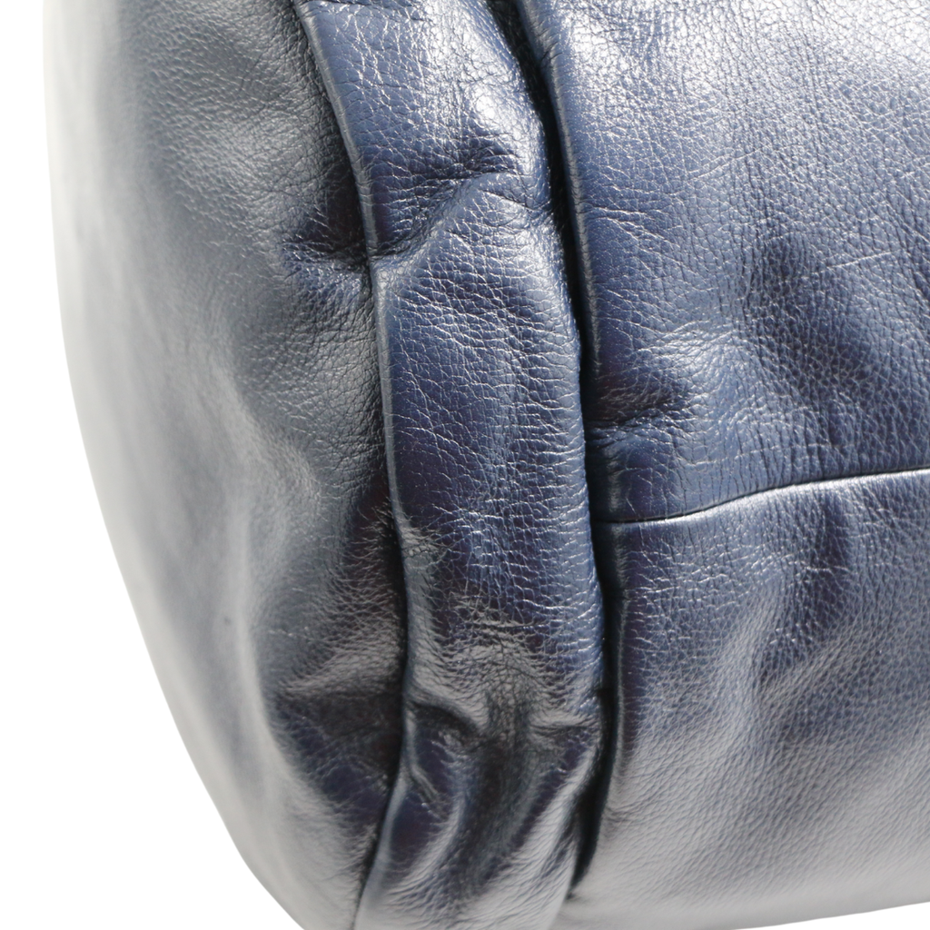 Gucci Ophidia Duffel Shoulder Bag Leather Black 725699