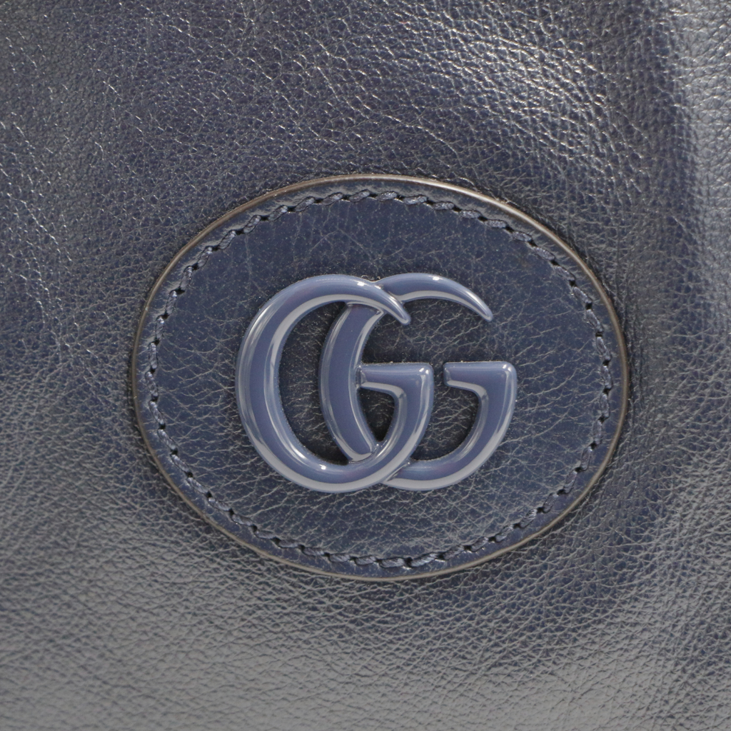 Gucci Ophidia Duffel Shoulder Bag Leather Black 725699