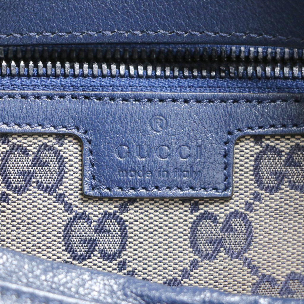 Gucci Ophidia Duffel Shoulder Bag Leather Black 725699