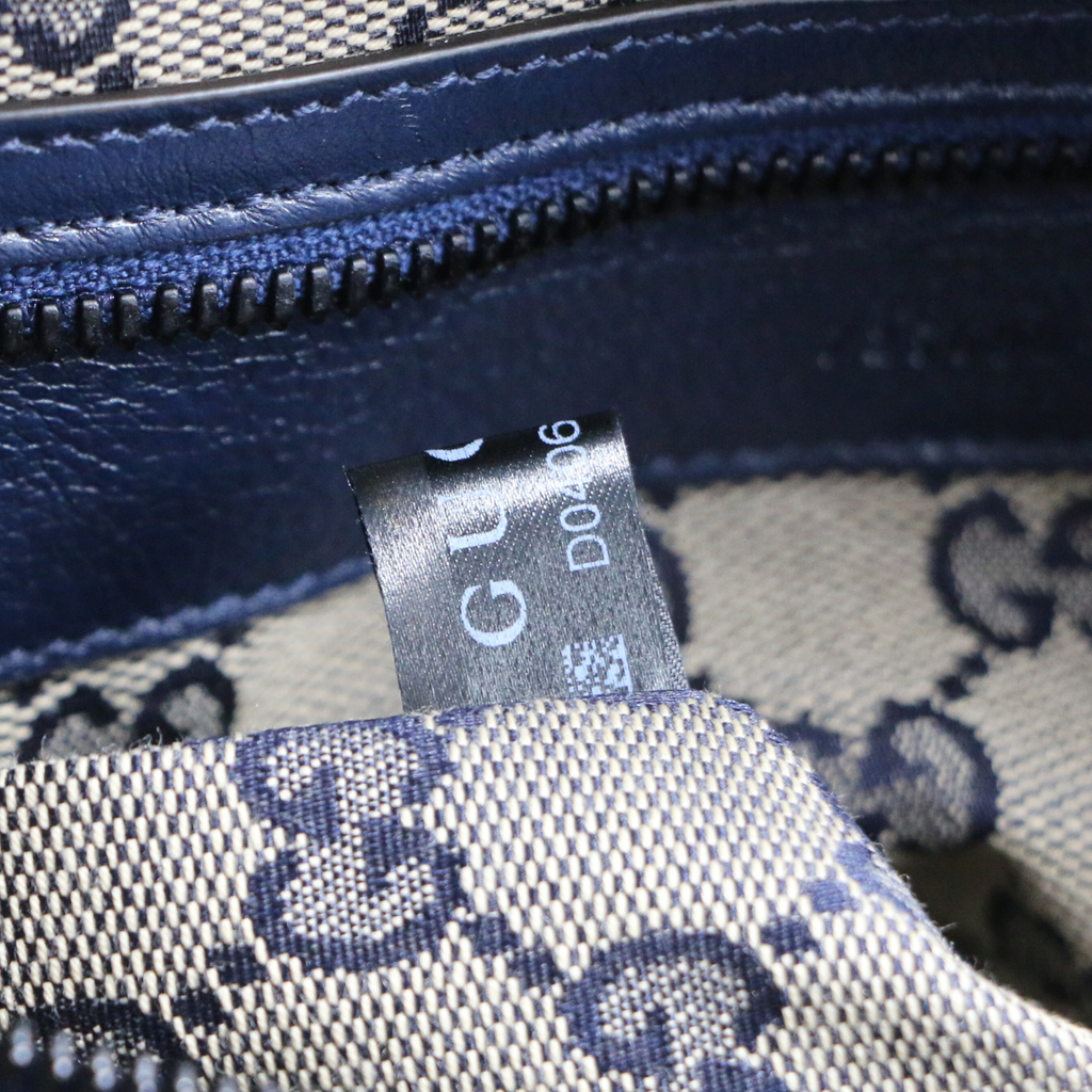 Gucci Ophidia Duffel Shoulder Bag Leather Black 725699