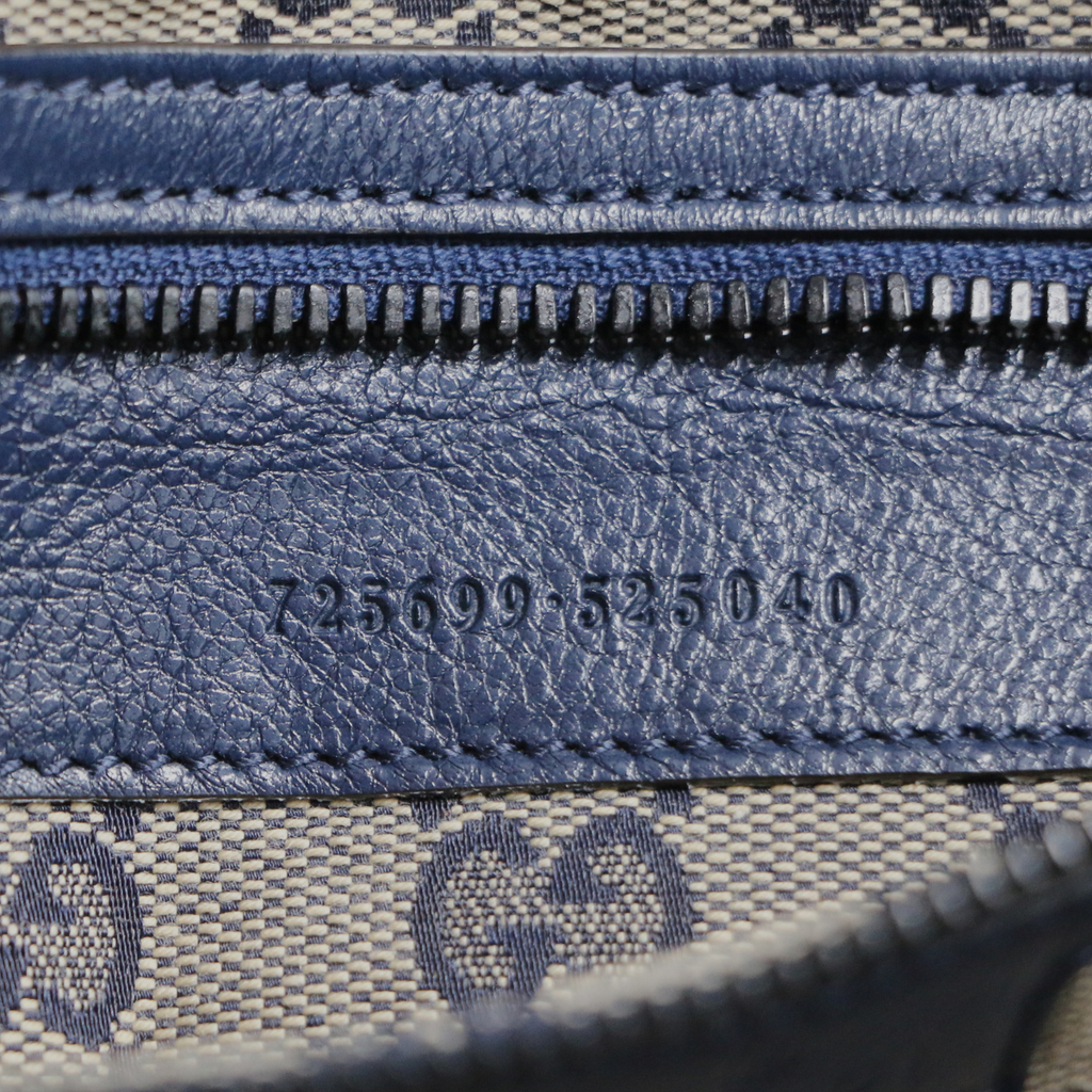 Gucci Ophidia Duffel Shoulder Bag Leather Black 725699