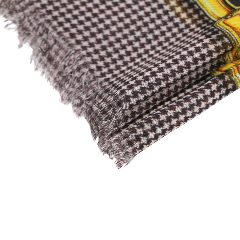 Gucci Silk Big Lady Baroque Scarf 594304 3G200 1000