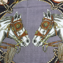 Gucci Silk Big Lady Baroque Scarf 594304 3G200 1000