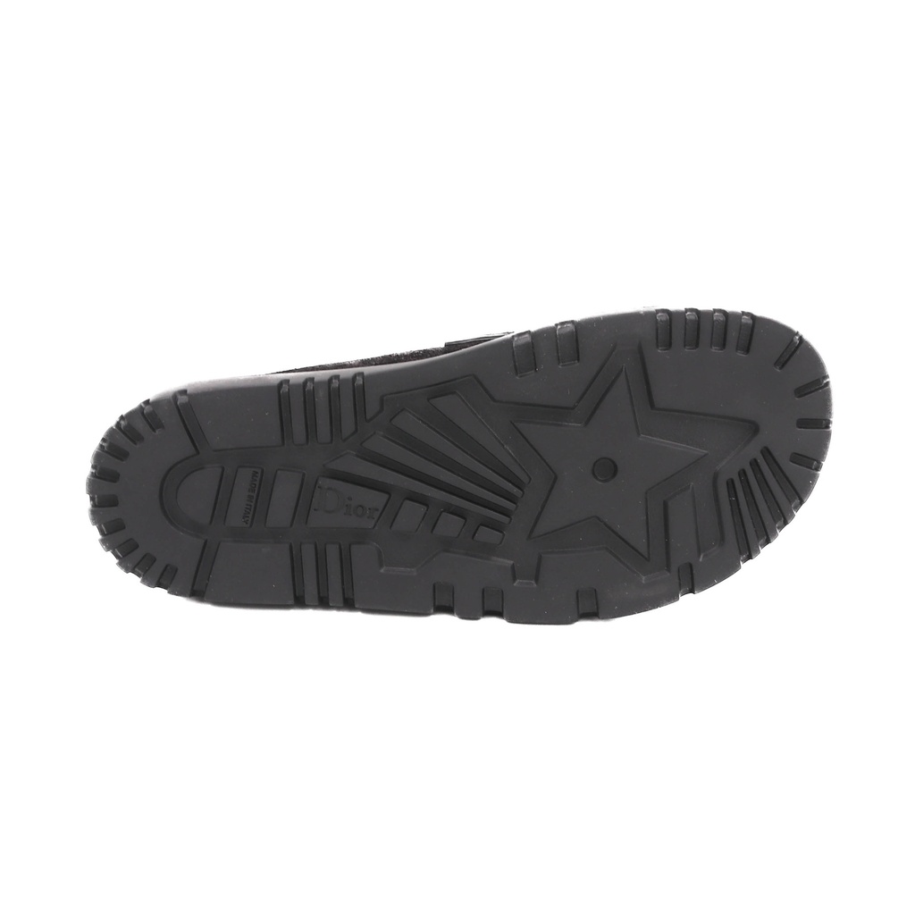 Christian Dior Boy Sabot Suede Calfskin Black Size 36 1/2