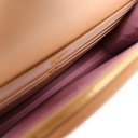 Gucci Logo Chain Wallet Shoulder Bag Beige 772643