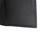 Prada Saffiano Long Folded Wallet Black