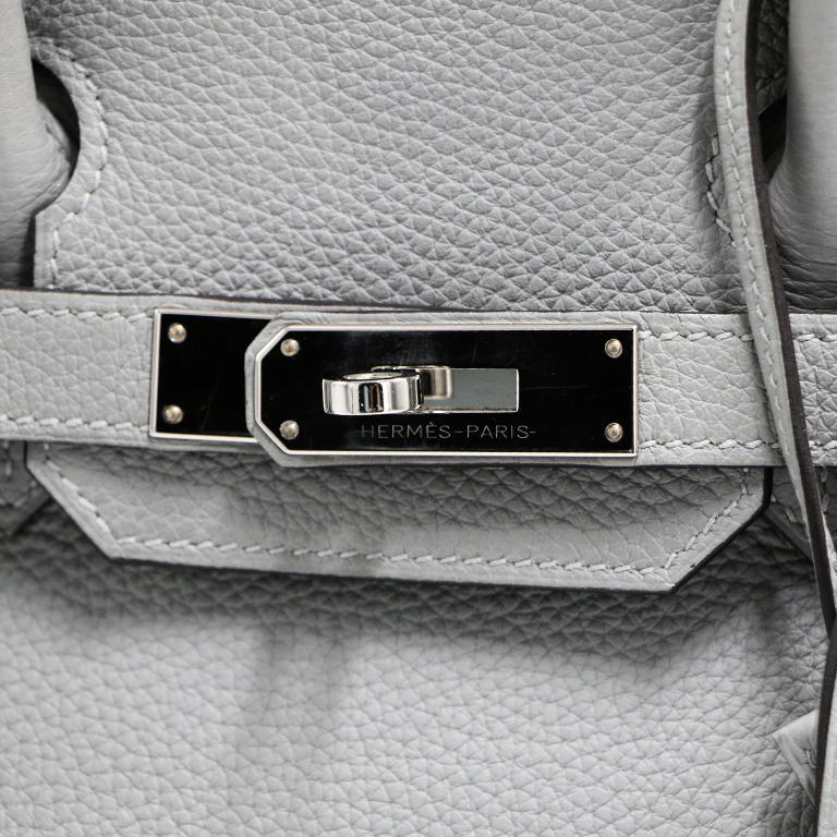 Hermes Birkin 30 Togo light Grey 2017