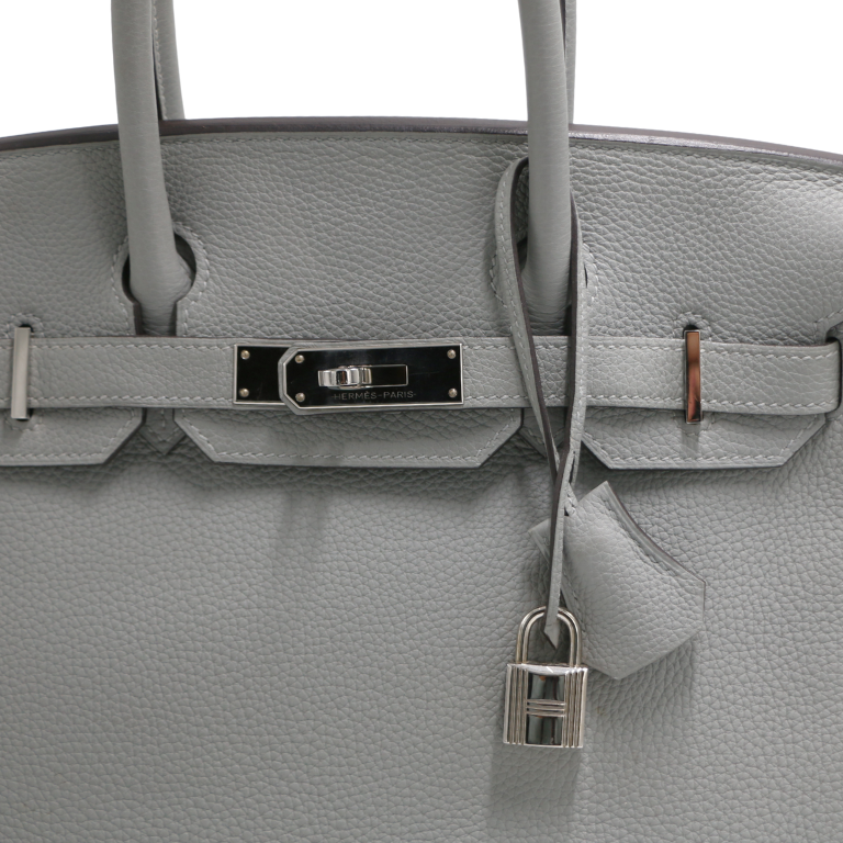 Hermes Birkin 30 Togo light Grey 2017