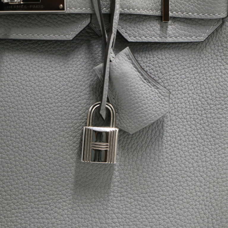 Hermes Birkin 30 Togo light Grey 2017