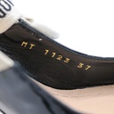 Christian Dior J'Adior Slingback Pump Black Patent Calfskin In Size 37