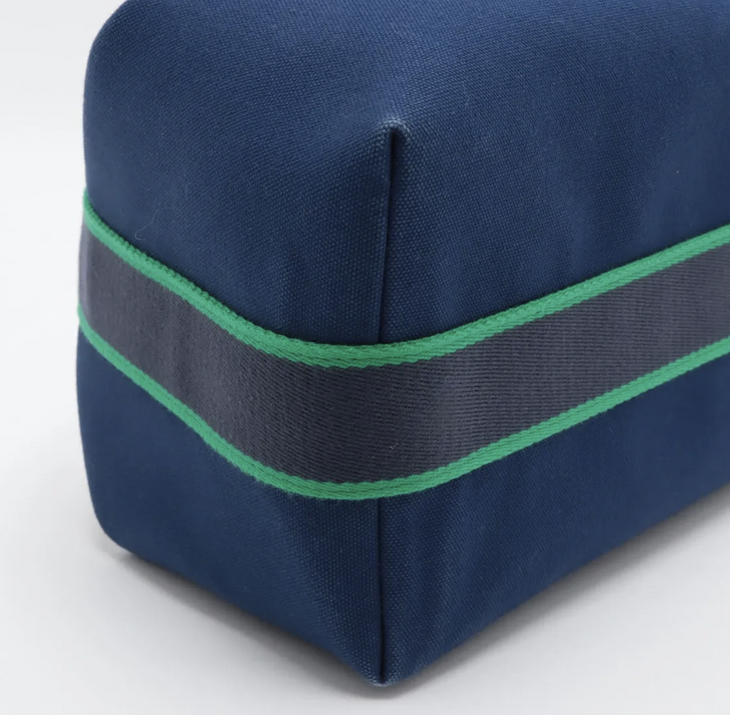 Hermes Brid A Black GM Canvas Blue