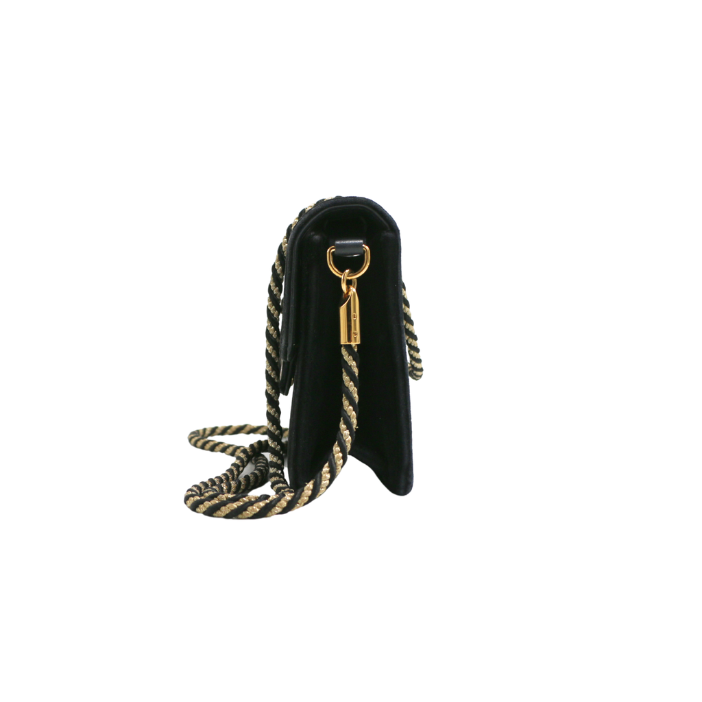 Gucci Velvet Square G Mini Broadway Bag