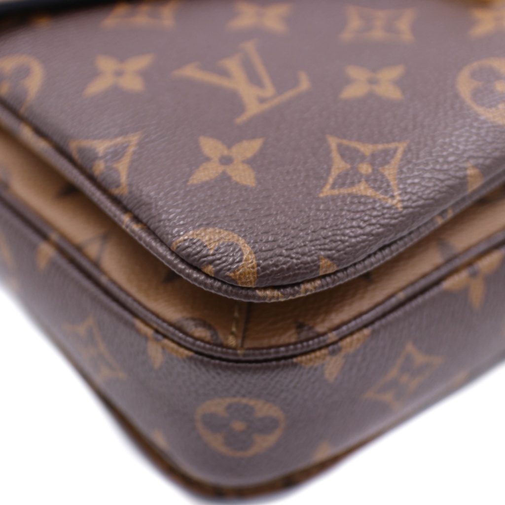 Louis Vuitton Pochette Métis Monogram Reverse Monogram Crossbody Bag