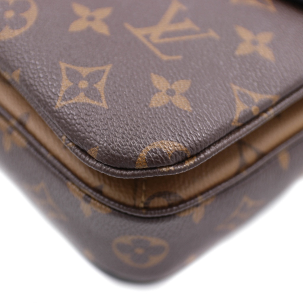 Louis Vuitton Pochette Métis Monogram Reverse Monogram Crossbody Bag