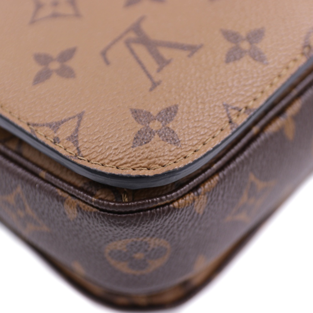 Louis Vuitton Pochette Métis Monogram Reverse Monogram Crossbody Bag