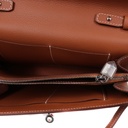 Hermes Kelly To Go Gold Brown