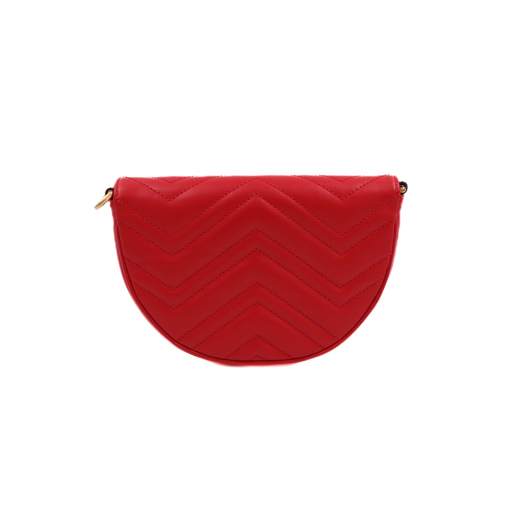 Gucci  Mini GG Marmont Crossbody Bag Red 746431