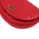 Gucci  Mini GG Marmont Crossbody Bag Red 746431