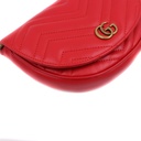 Gucci  Mini GG Marmont Crossbody Bag Red 746431