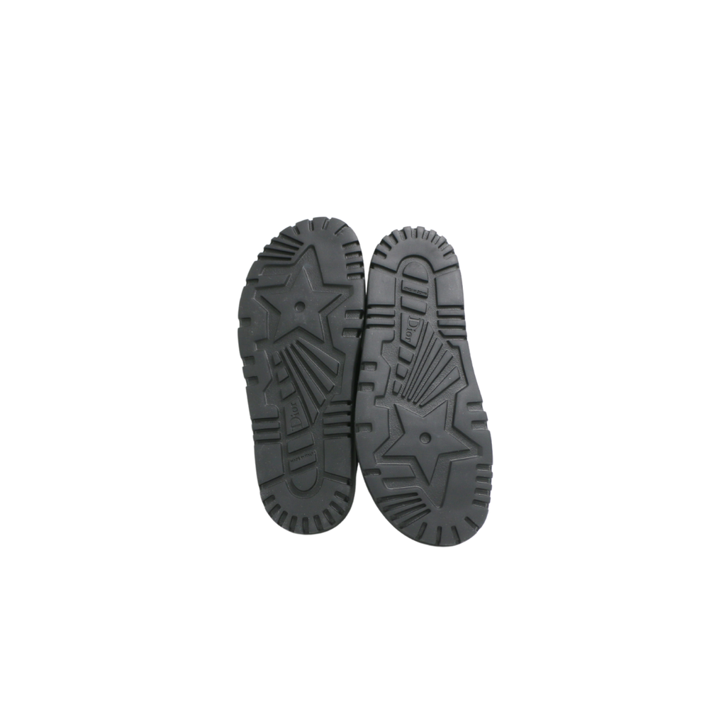 Christian Dior Boy Sabot Suede Calfskin Black Size 36