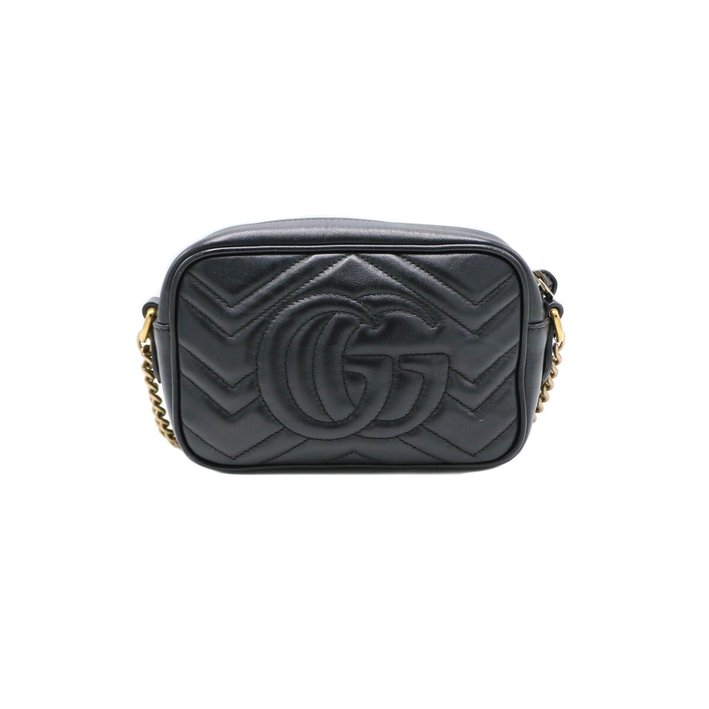 Gucci GG Marmont Mini Camera Bag Black 448065