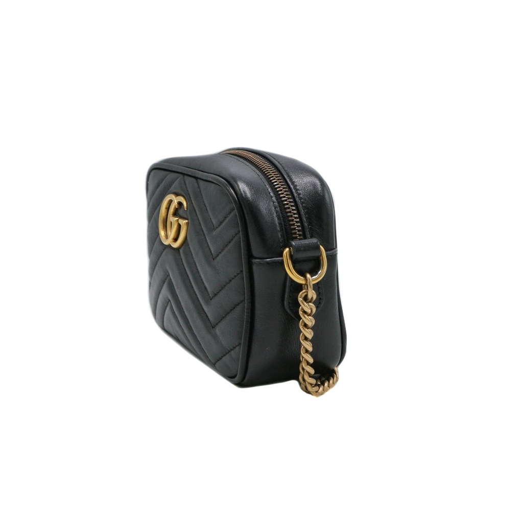 Gucci GG Marmont Mini Camera Bag Black 448065