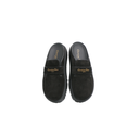 Christian Dior Boy Sabot Suede Calfskin Black Size 37 1/2