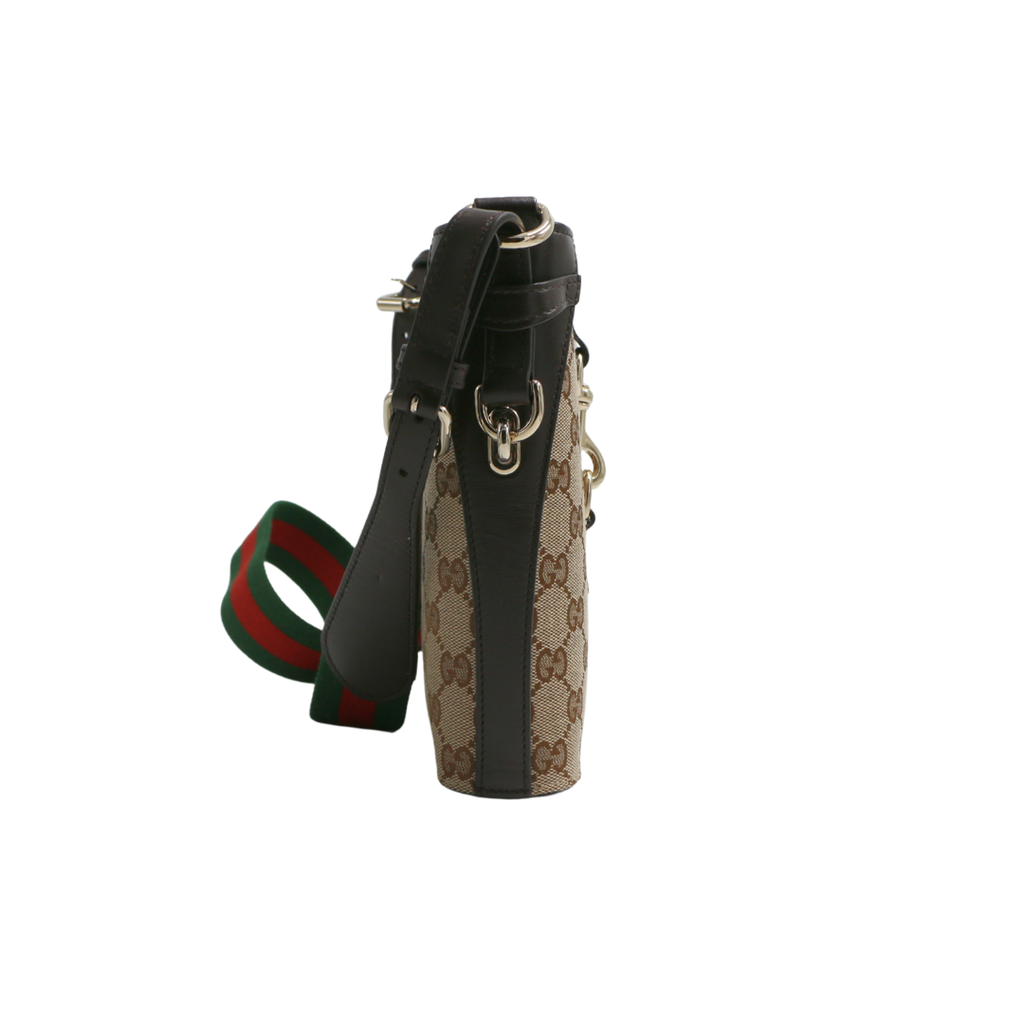 Gucci GG Mini Bucket Shoulder Bag Brown 782919