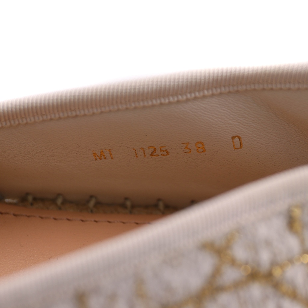 Christian Dior Grannville Espadrille Beige Size 38