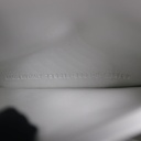 Balenciaga Chain Crush XS Crocodile Embossed Bag White