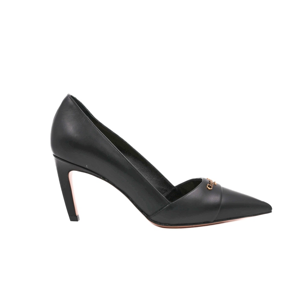 Christian Dior My Dior Pump Black Supple Calfskin In Size 36