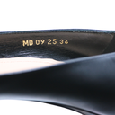 Christian Dior My Dior Pump Black Supple Calfskin In Size 36