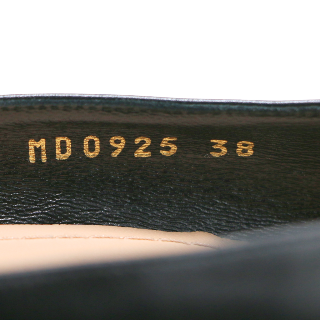 Christian Dior My Dior Pump Black Supple Calfskin In Size 38