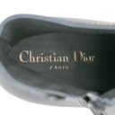Christian Dior D-Town Heeled Boot Black Calfskin Size 39