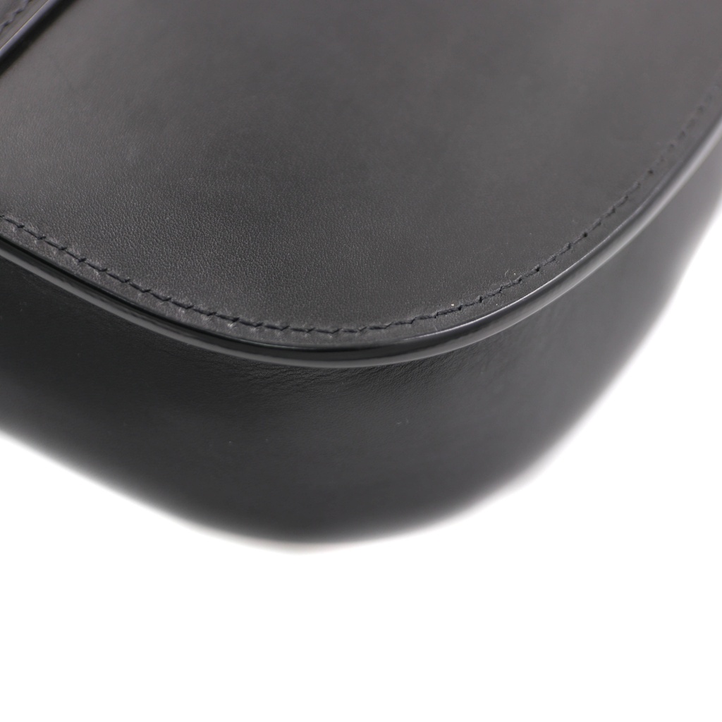 Yves Saint Laurent Kaia Small Leather Crossbody Bag Black